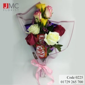 Flower and chocolate combo- JMC Florist 0225