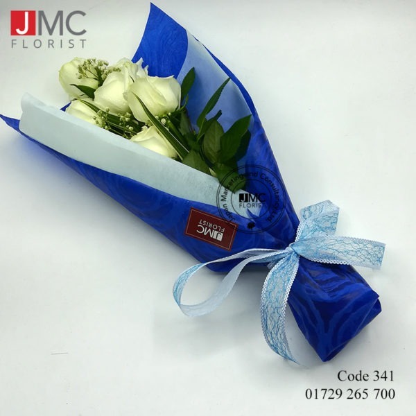 White Rose beauty bouquet - JMC Florist 341 a