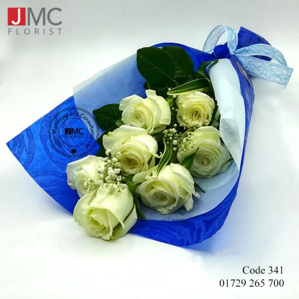 White Rose beauty bouquet - JMC Florist 341