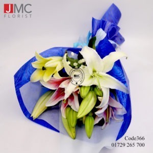 Serenity Lily Hand Bouquet - JMC Florist 0366